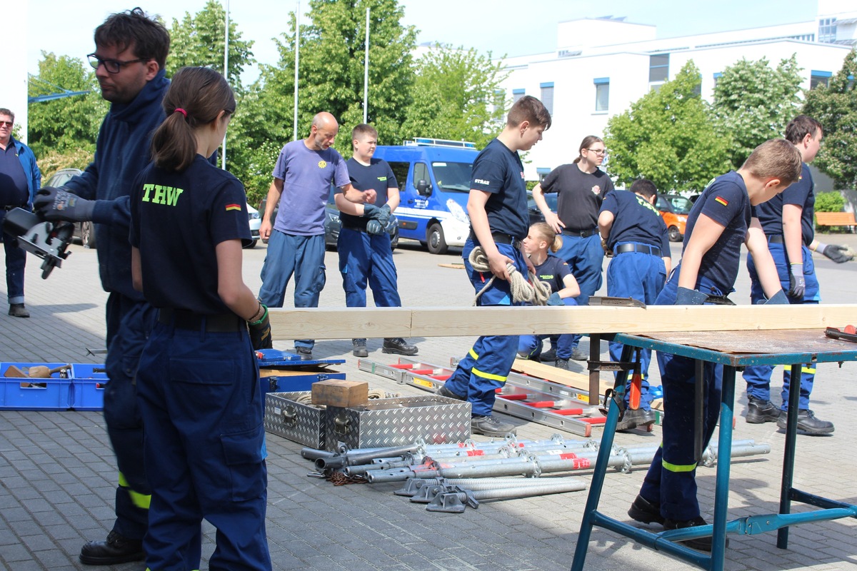 : Presse-Einladung: Vorverlegung Wettkampfbeginn auf 28.07.18, 9.00 Uhr in Friedensau, THW-Jugendgruppen aus Berlin, Brandenburg, Sachsen-Anhalt messen Kräfte beim Landesjugendwettkampf