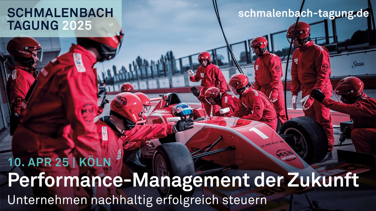 SCHMALENBACH-TAGUNG 2025 / Performance-Management der Zukunft / Unternehmen nachhaltig erfolgreich steuern / 10. April 2025 - Köln / www.schmalenbach-tagung.de