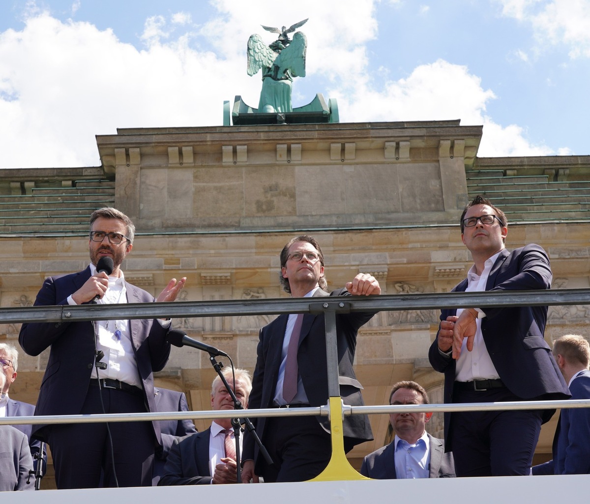 Großdemonstration der Veranstaltungs- und Tourismuswirtschaft am 28. Oktober in Berlin