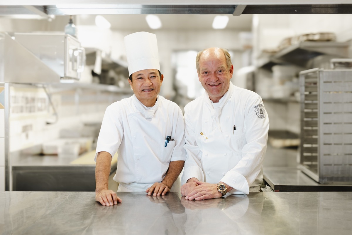 Le chef Yothin apporte une ambiance toute thaïlandaise et l’art des sushis au Gstaad Palace