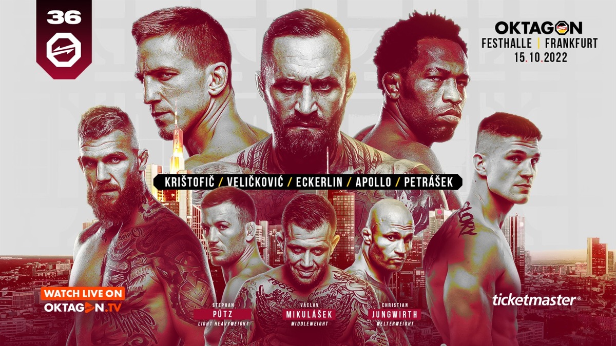 Das größte deutsche MMA Event des letzten Jahrzehnts mit 10.000 Zuschauern in der Frankfurter Festhalle