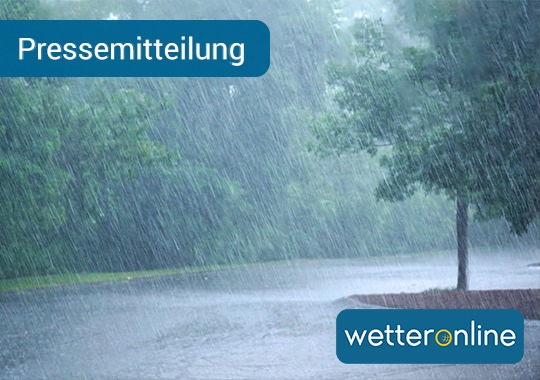 Unwetter: Regional Dauerregen und starke Gewitter - Hochwassergefahr steigt deutlich an