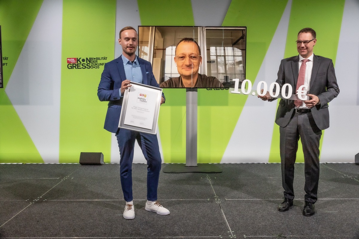 Entlastung der Straßen mit KI: Carrypicker gewinnt den AUTO MOTOR UND SPORT mobility &amp; safety Award 2020