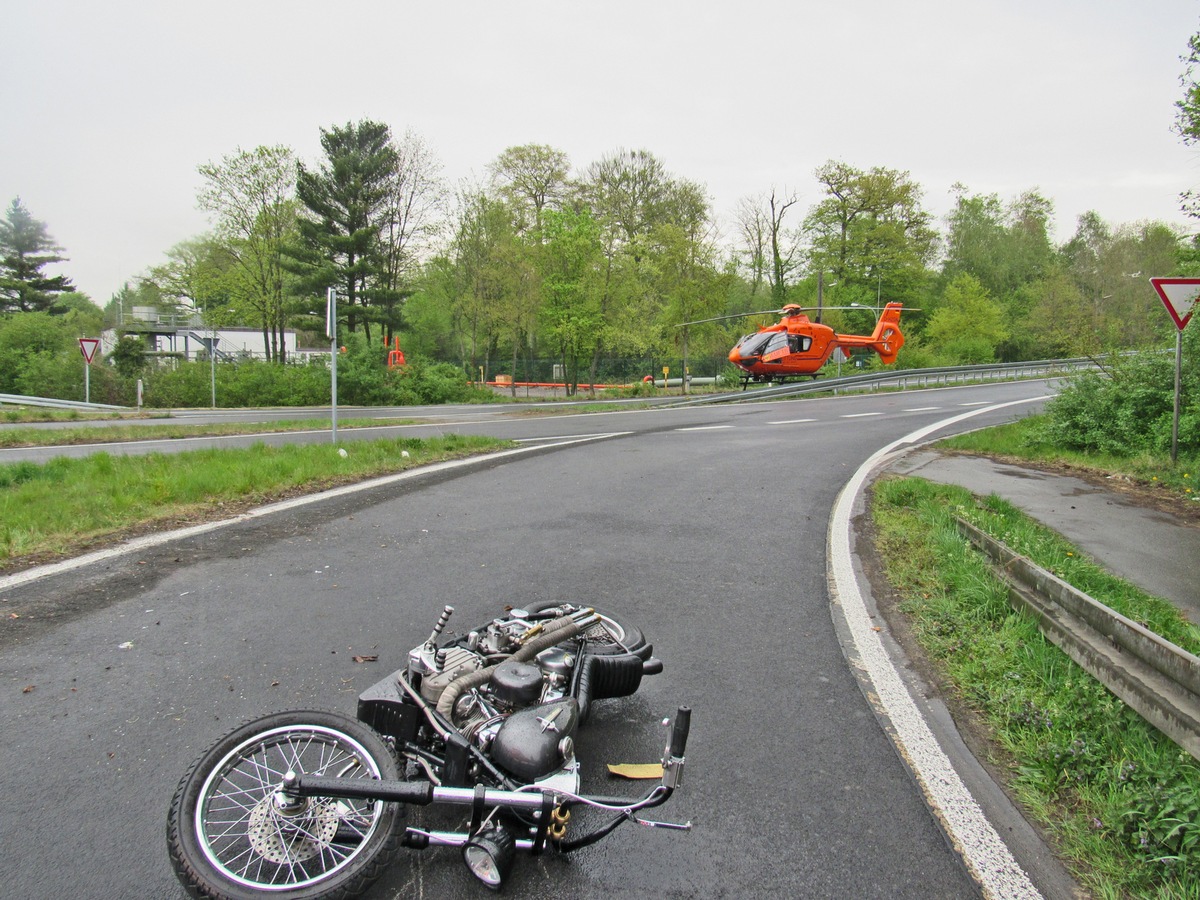 POL-ME: Zweiter Toter in der noch jungen Motorradsaison - Ratingen / Kreis Mettmann - 2004104