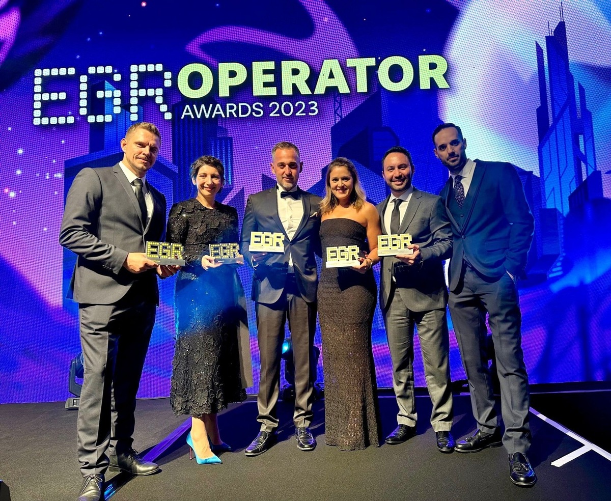 Betano / Kaizen Gaming großer Gewinner bei EGR Awards 2023