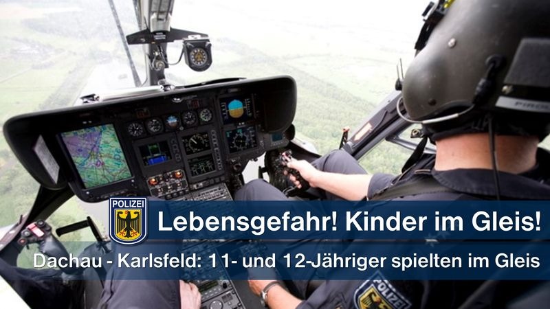 Bundespolizeidirektion München: Kinder im Gleis - Lebensgefahr! Gleissperrung am Freitagnachmittag sorgt für erhebliche Verspätungen im Zug- und S-Bahnverkehr