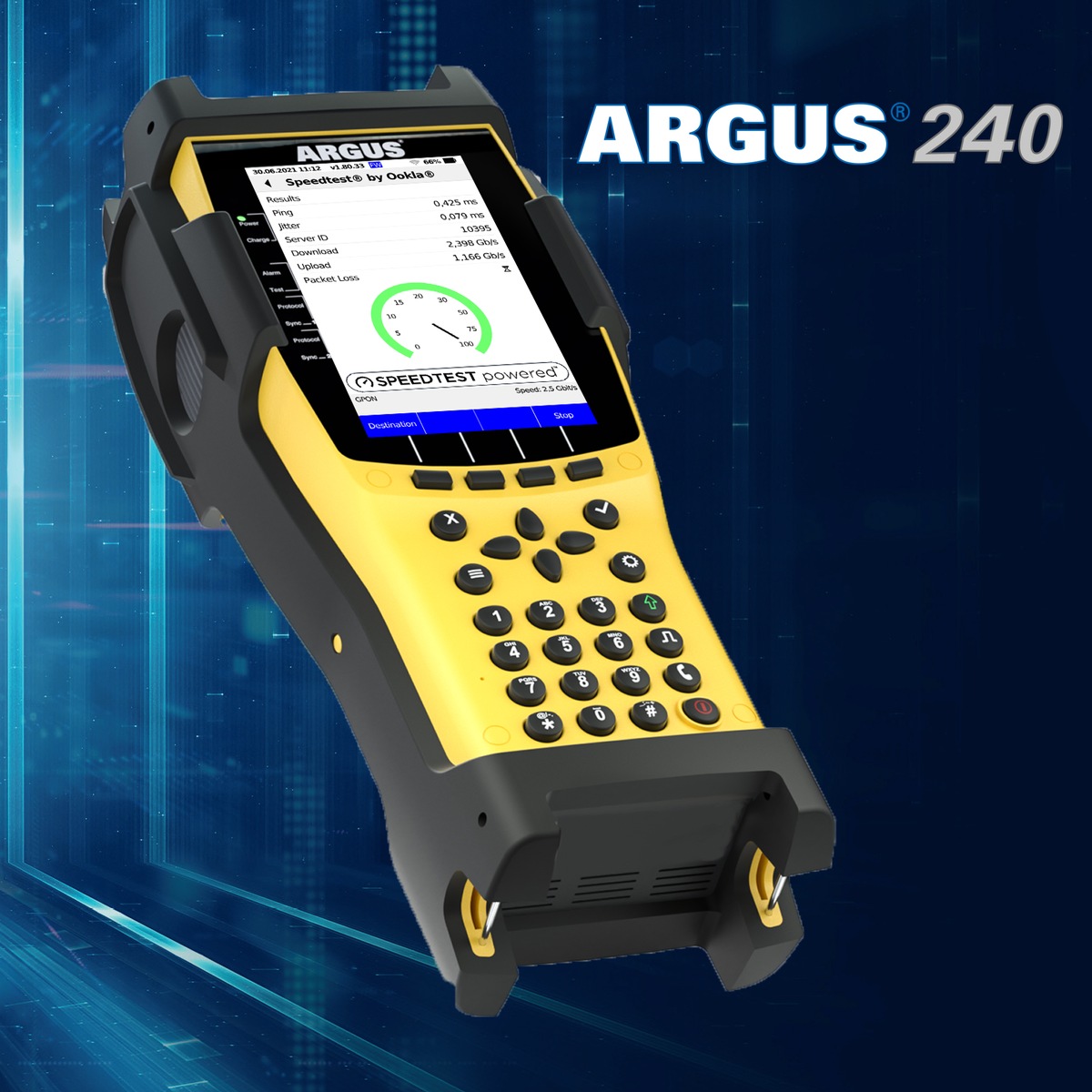 ARGUS® 240: intec stellt ersten reinen Fibertester vor