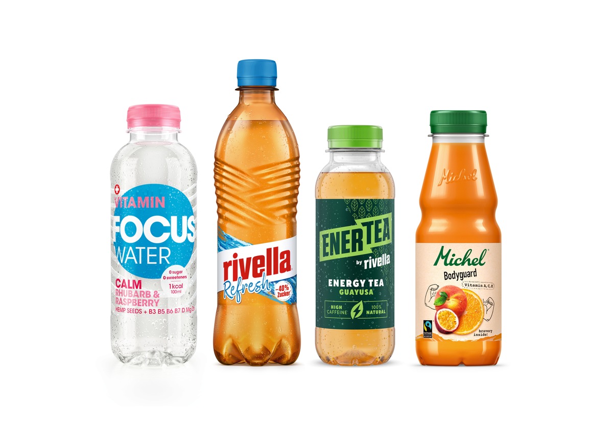 Geschäftsgang 2022: Rivella Group wächst mit Überflieger &quot;Focuswater&quot;