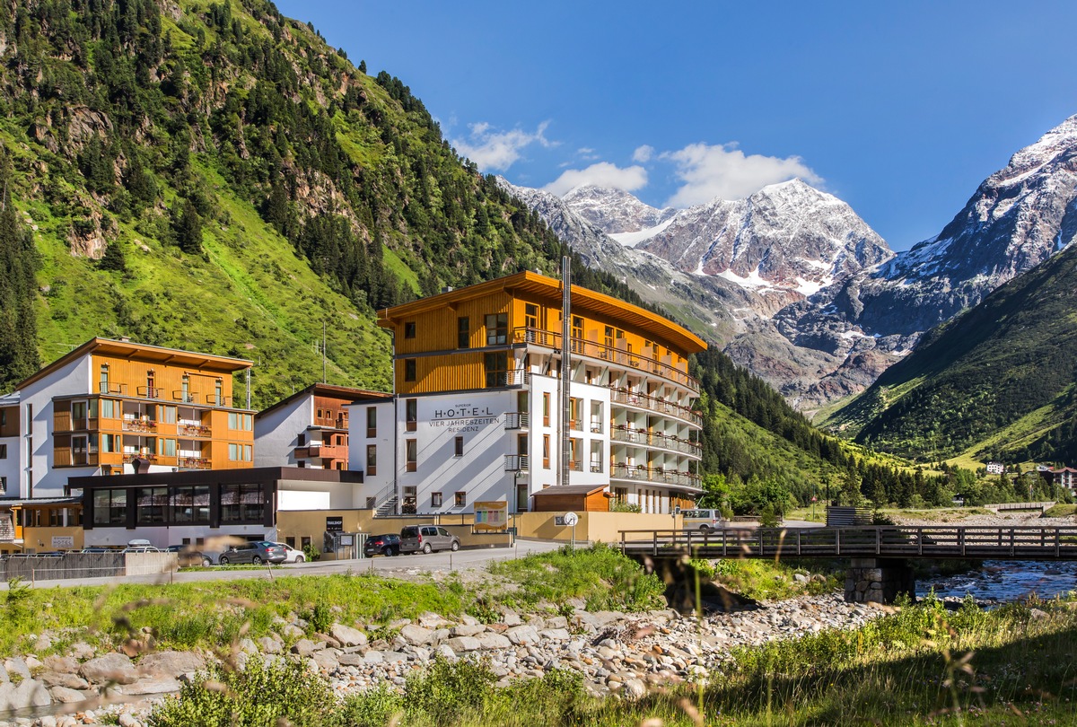 Hotel Vier Jahreszeiten in Mandarfen/Pitztal eröffnet eine neue Genusswelt - BILD