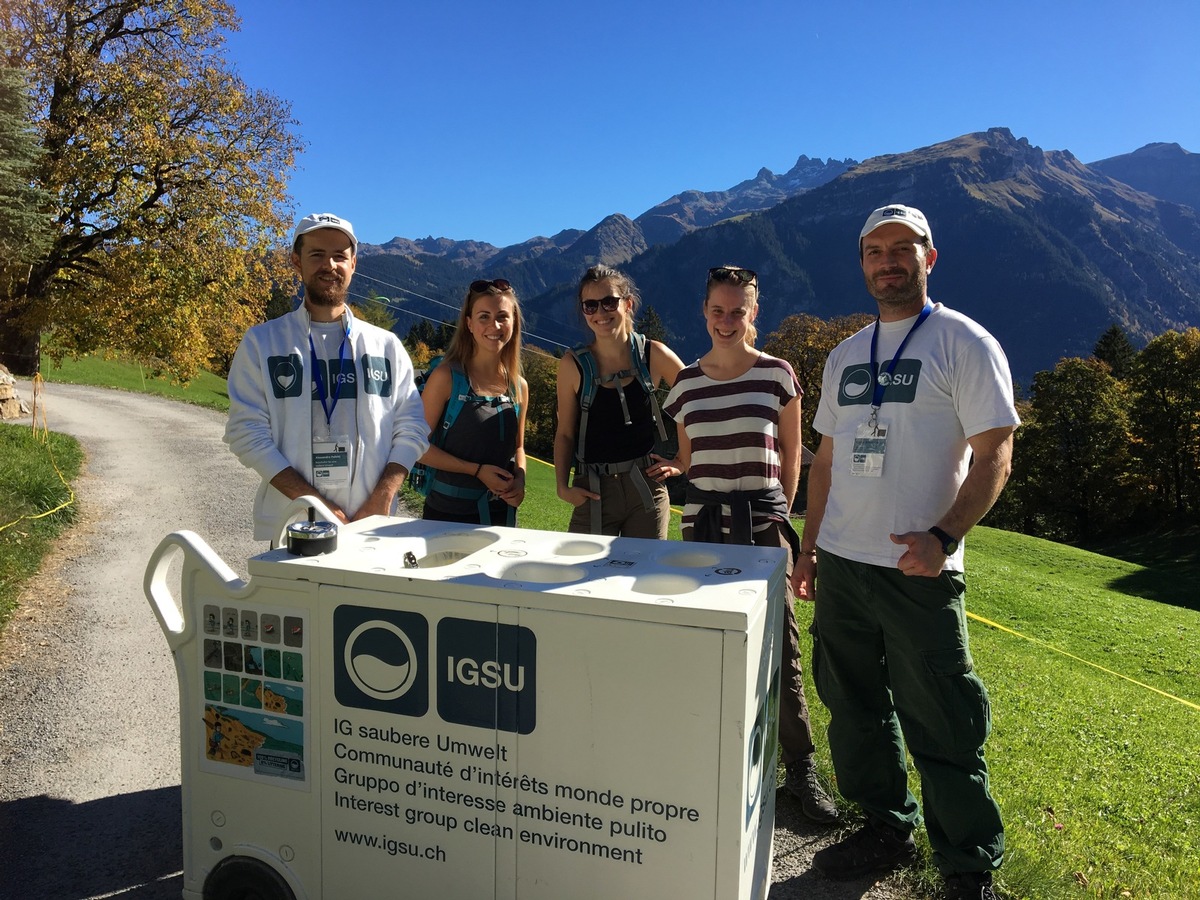 Medienmitteilung: &quot;Charme statt Mahnfinger: IGSU-Botschafter in Braunwald&quot;