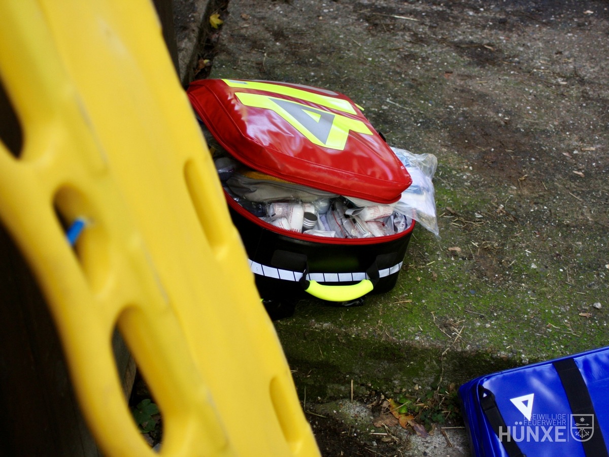 FW Hünxe: Unfall mit Golfcaddy