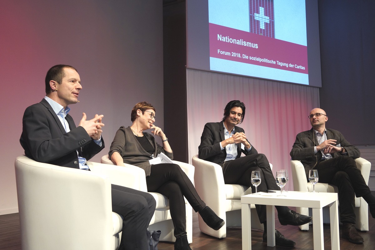 170 Fachleute aus Politik, Wirtschaft und Sozialbereich diskutieren am Caritas-Forum in Bern / Gegen Ausgrenzung durch Nationalismus