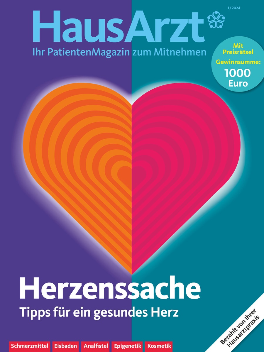 Warum Sie 2024 auf Ihr Herz hören sollten / Neues Jahr, neuer Lebensstil: Wer gesund lebt, schützt sich vor ernsten Herz-Kreislauf-Erkrankungen