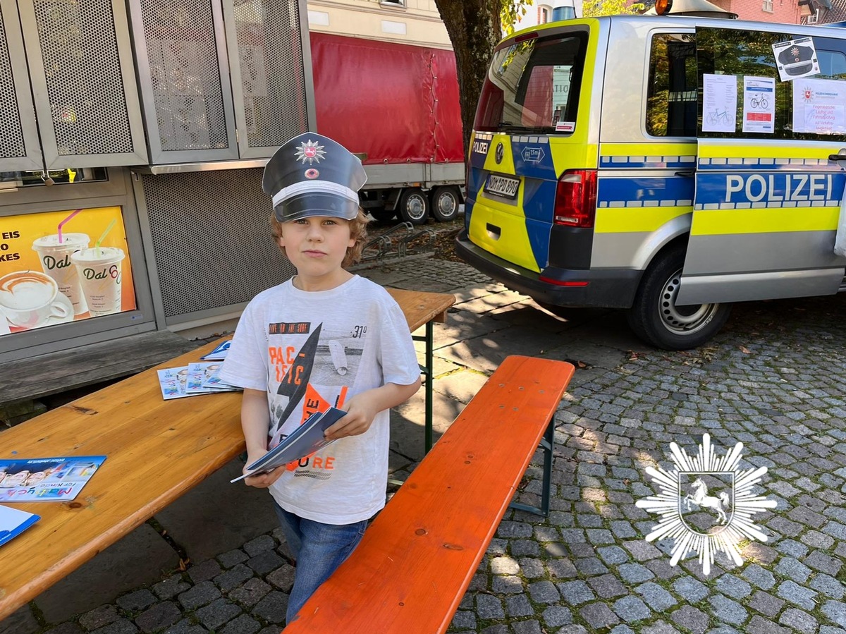 POL-NOM: Die Polizei auf dem Weltkindertagsfest