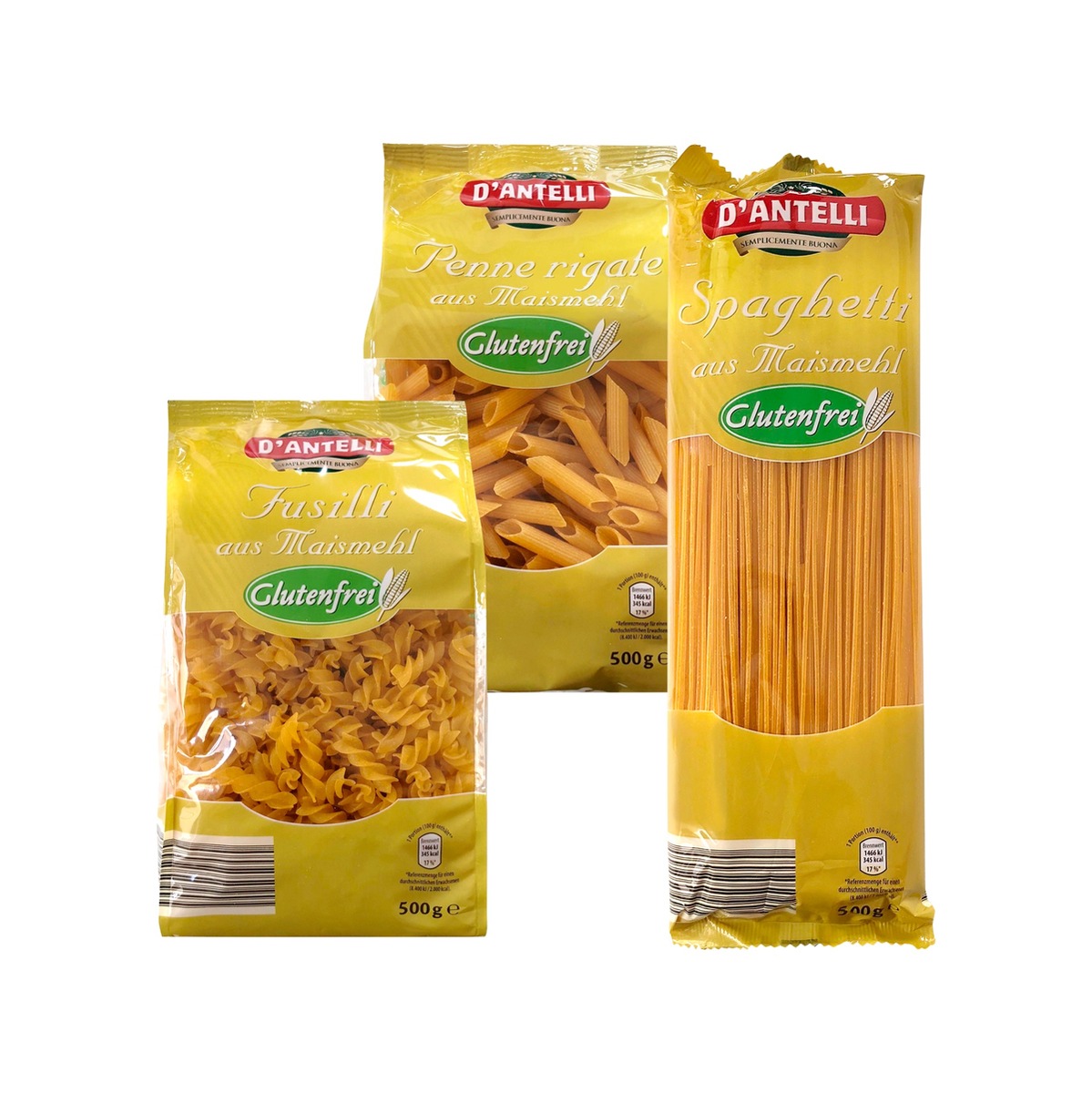 Produkt-Rückruf Maispasta