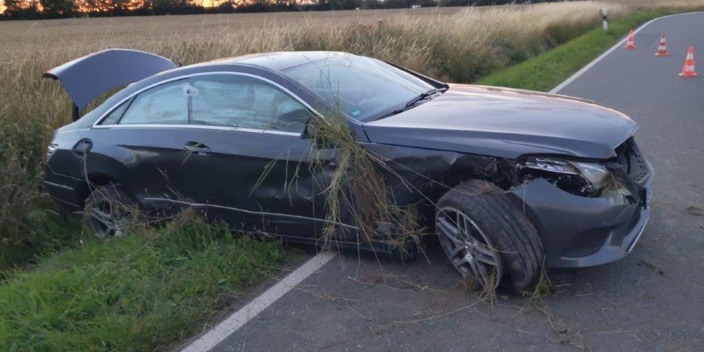 POL-NB: Verkehrsunfall mit einer schwerverletzten Person