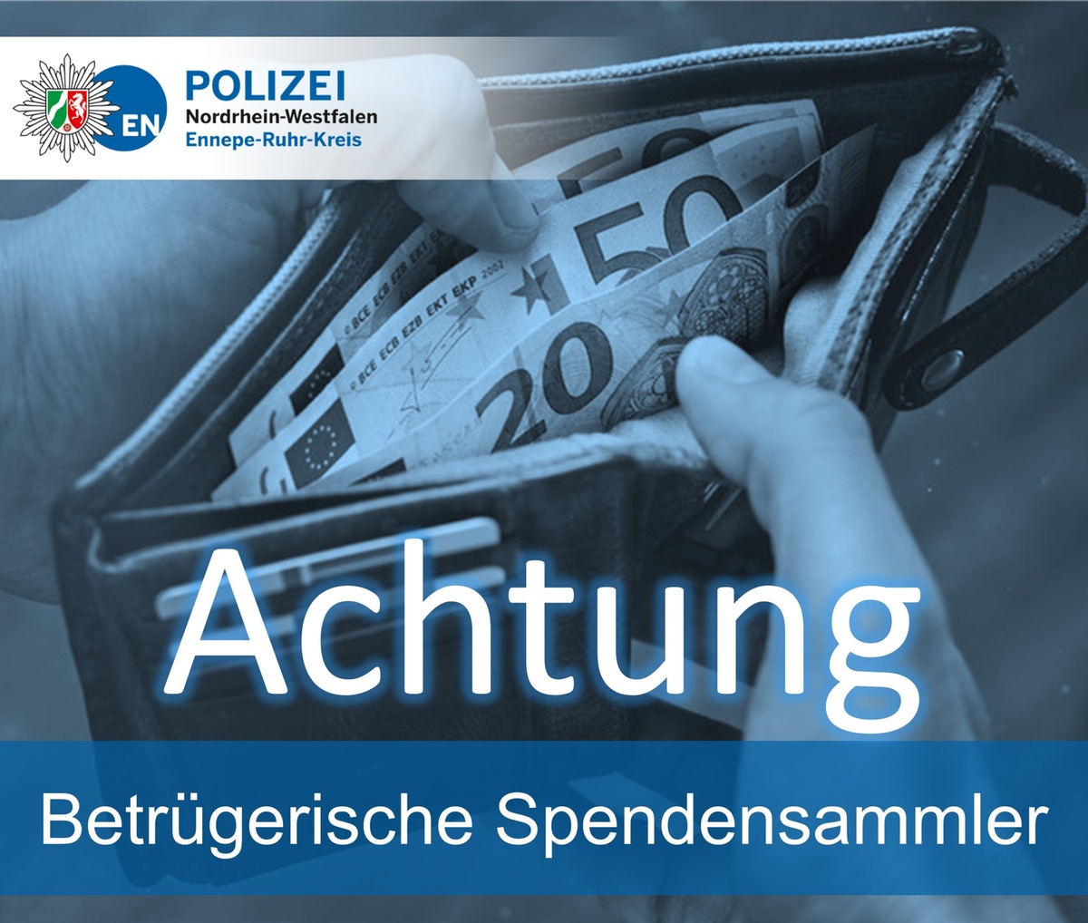 POL-EN: Hattingen/Sprockhövel- Betrügerische Spendensammler