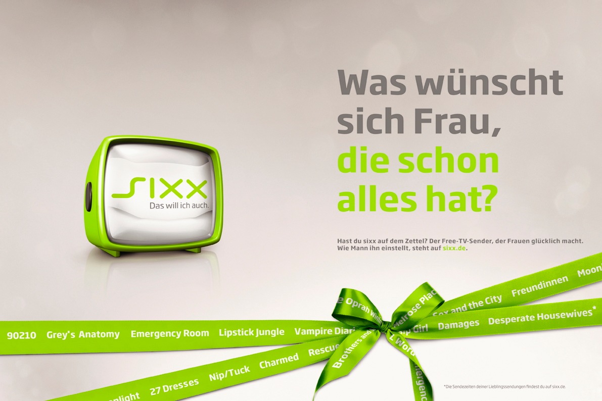 Noch keine Idee fürs Weihnachtsfest? sixx schenken! (mit Bild)