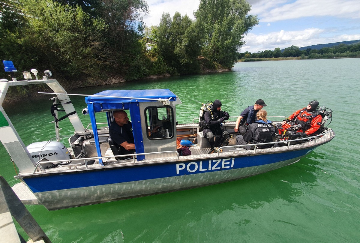 POL-MI: Trotz Einsatz eines Sonarbootes und Tauchern keine Spur von Vermissten