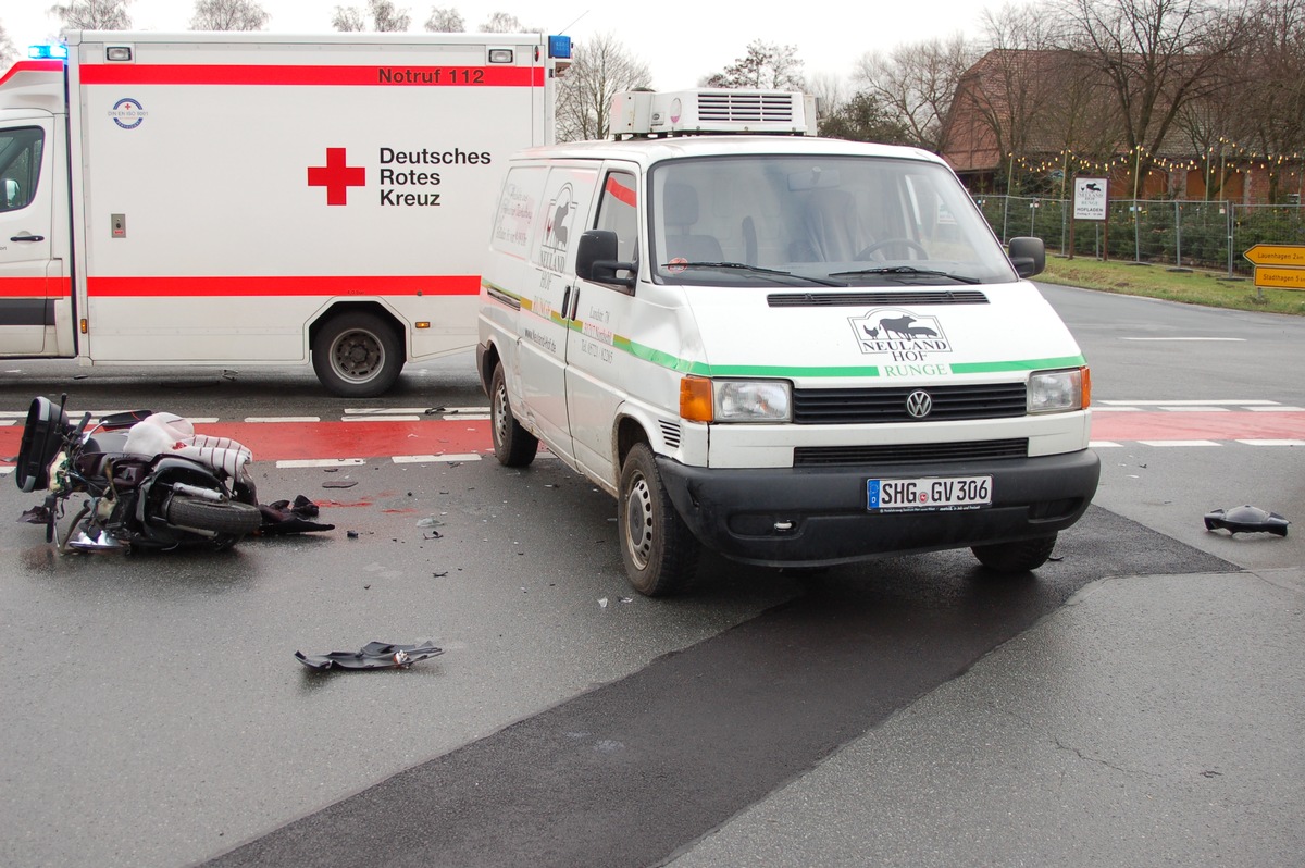 POL-STH: Schwerer Verkehrsunfall