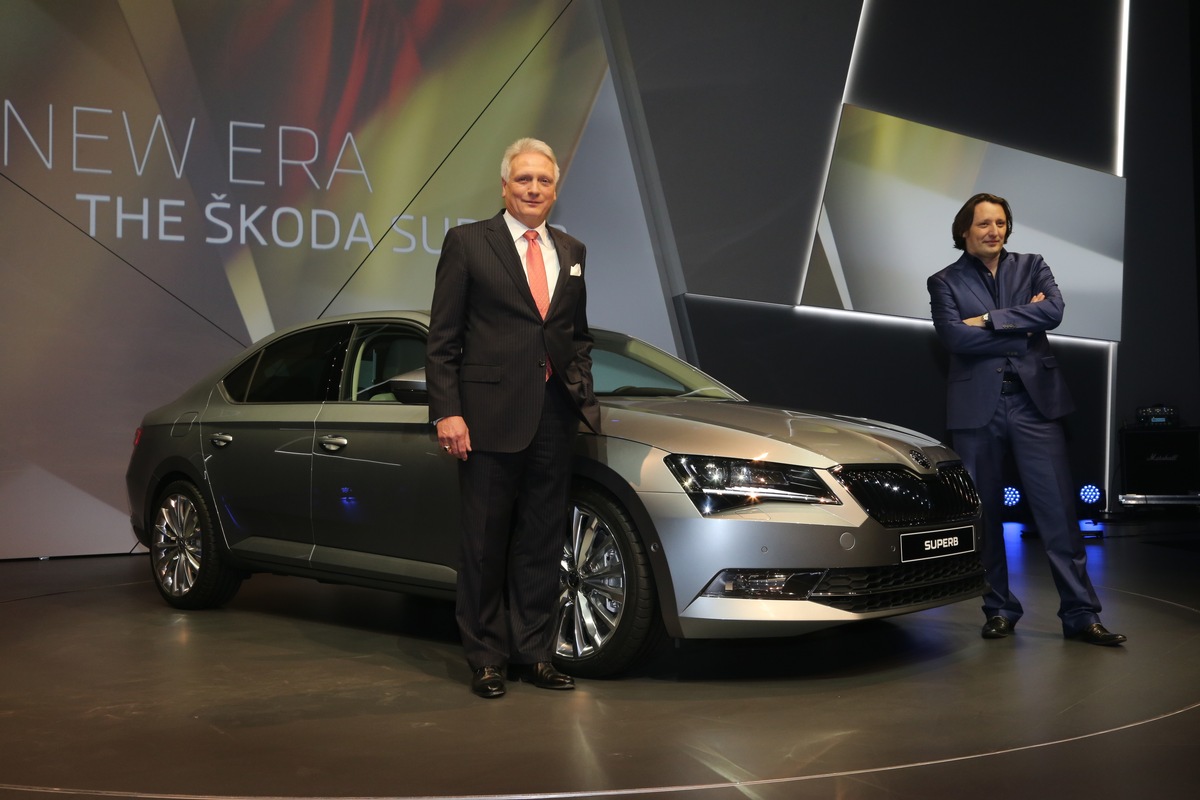 Der neue SKODA Superb: Fotos von der Weltpremiere des neuen SKODA Flaggschiffs in Prag (FOTO)