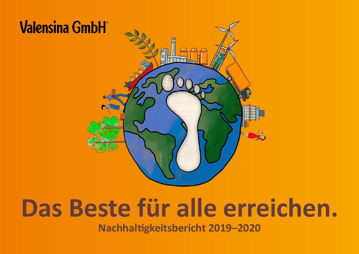 Valensina Gruppe launcht ersten Nachhaltigkeitsbericht / Seit 2018 stehen beim Familienunternehmen Lieferketten, Verpackung, Produktion und Klimaschutz im Zentrum des Engagements