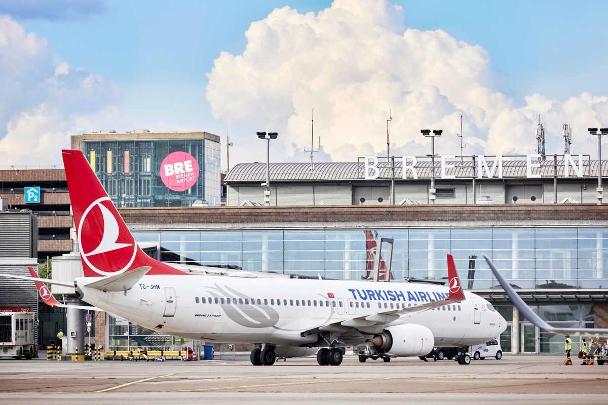 Flughafen Bremen: Neue Taktung – mit Turkish Airlines zweimal am Tag nach Istanbul