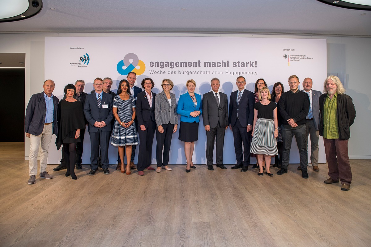 &quot;Engagement leben - Sinn geben&quot; / Die 14. Woche des bürgerschaftlichen Engagements ist eröffnet