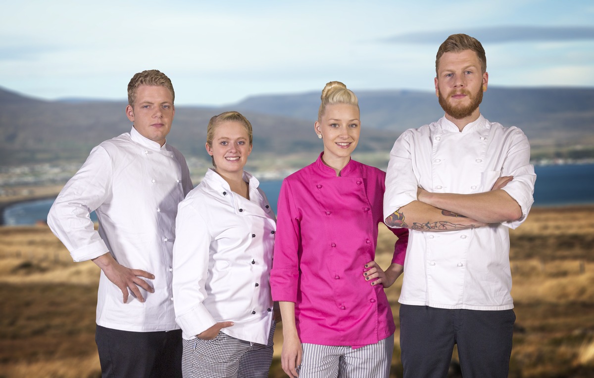 Kochen am äußersten Rand Europas / ZDF schickt vier junge Gastronomen nach Island (FOTO)