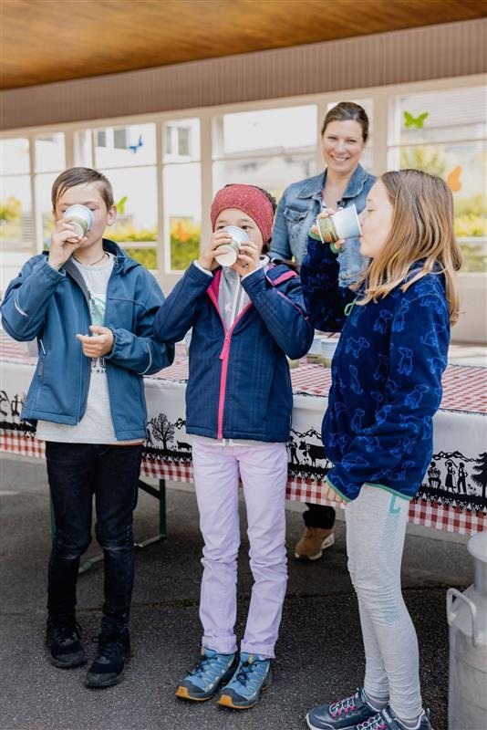 Ein regionales Znüni am Tag der Pausenmilch