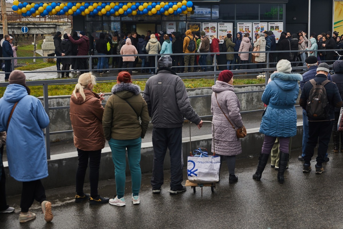 Medienmitteilung: Ukraine –  Zwei von fünf Familien sind von extremer Armut betroffen