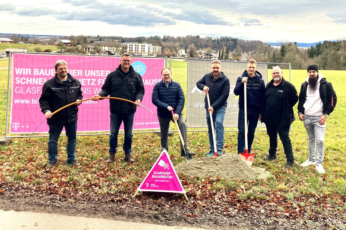 Prien a. Chiemsee: Telekom startet Glasfaserausbau