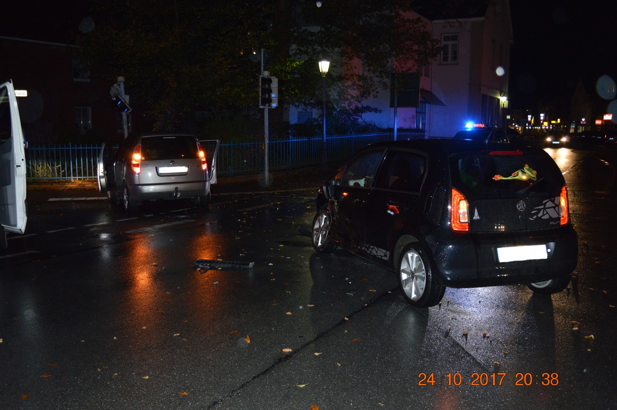 POL-NI: Vermutlicher Wahrnehmungsfehler führt zu Verkehrsunfall