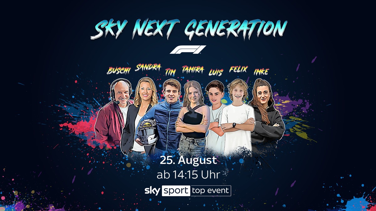 Zurück aus der Sommerpause: Die Formel 1 mit dem Großen Preis der Niederlande samt Sky Next Generation live auf Sky Sport