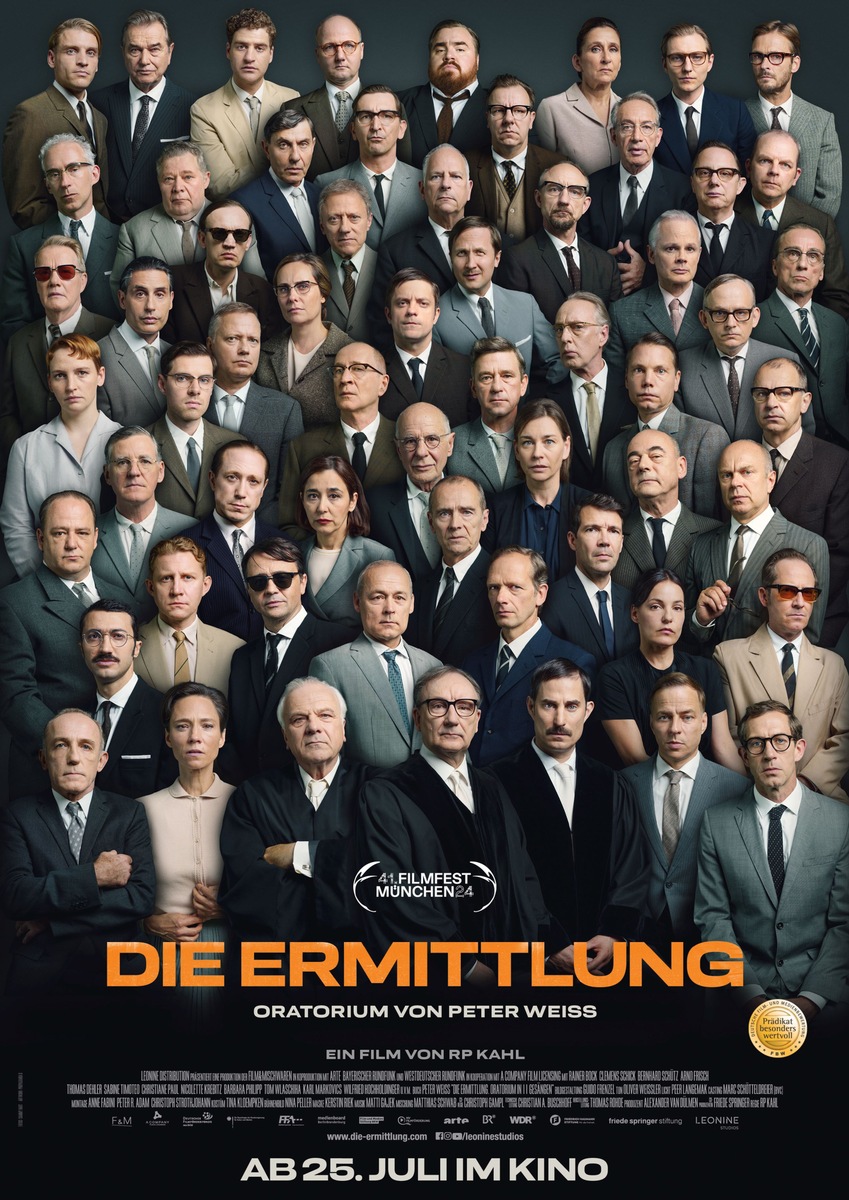 Weltpremiere beim Filmfest München: Die Ermittlung / Ab 25. Juli 2024 im Kino