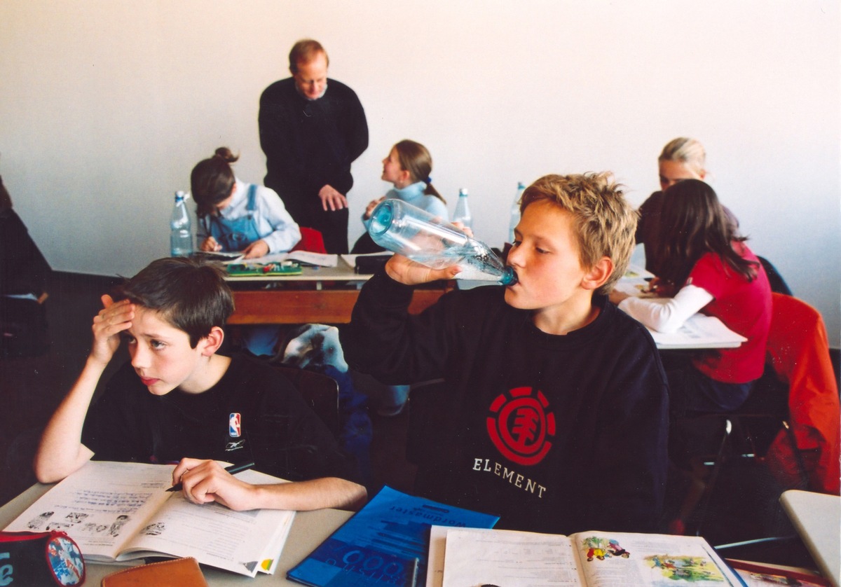 Trinken im Unterricht an deutschen Schulen nur selten erlaubt!