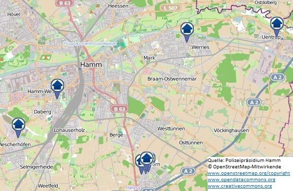 POL-HAM: Wohnungseinbruchsradar für die Woche vom 14.10.- 20.10.2019