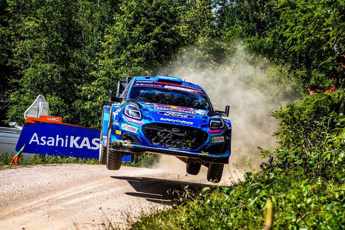 M-Sport Ford kämpft sich bei der Rallye Estland nach Pech schnell und eindrucksvoll zurück in die Punkteränge