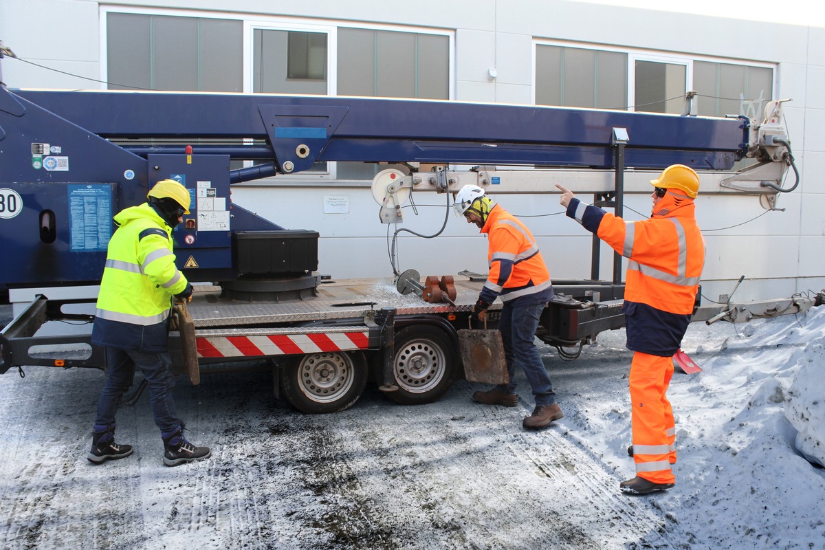 Gesund durch den Winter / Bauen bei Schnee und kalter Witterung