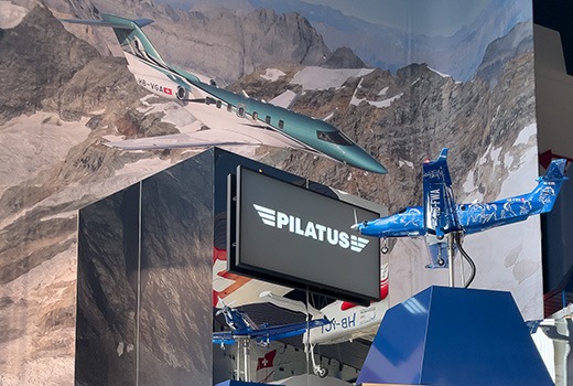 Neue Ausstellung «Home of Pilatus» eröffnet