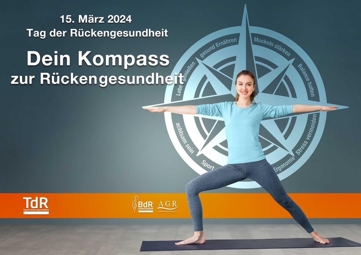 Tag der Rückengesundheit am 15. März 2024