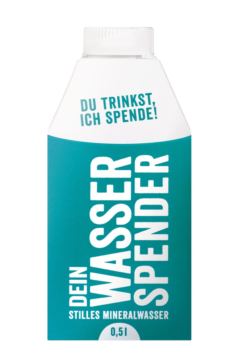 &quot;Dein Wasserspender&quot;: Lidl führt neues Mineralwasser ein und baut gesellschaftliches Engagement aus (FOTO)