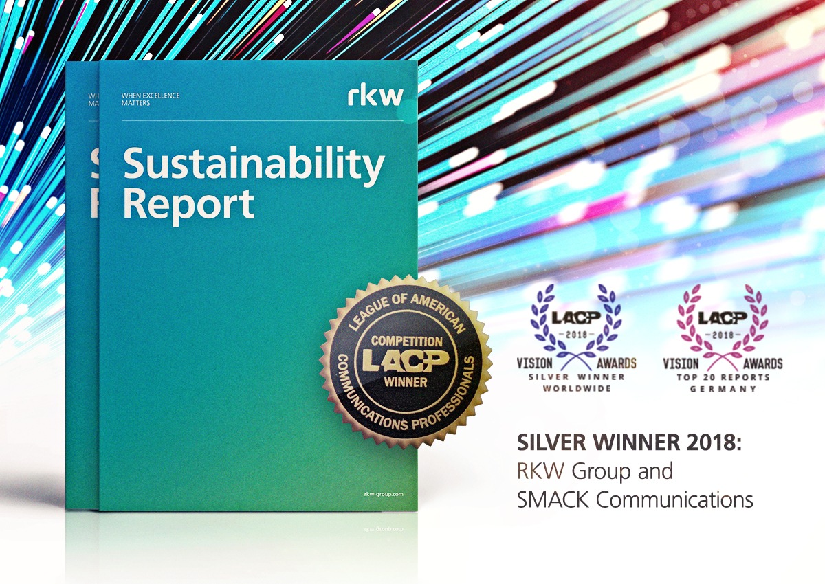 LACP Vision Award Silver für SMACK Communications und RKW-Gruppe