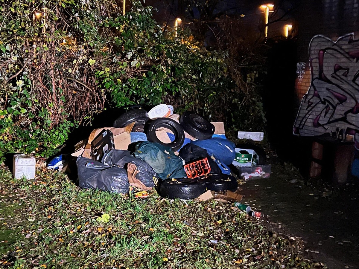 BPOL NRW: Unerlaubte Abfallentsorgung - Bundespolizei sucht Zeugen