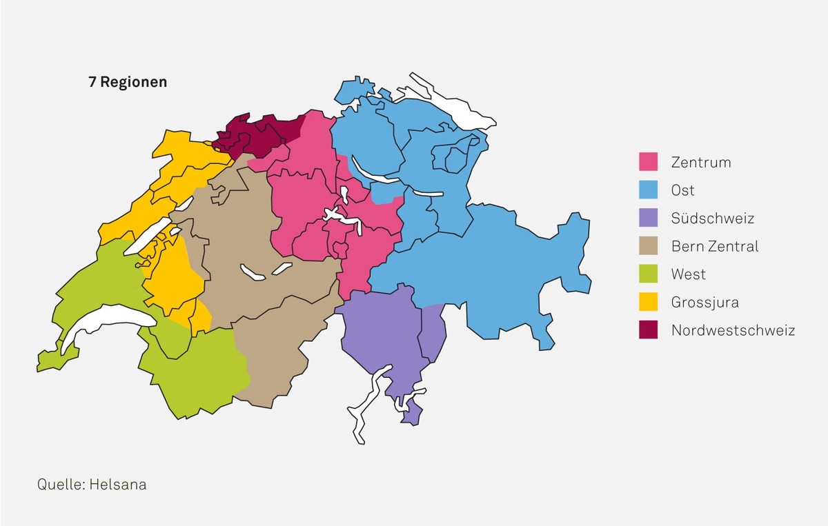 Helsana-Report zeigt, kantonale Planung und reale Versorgung beissen sich