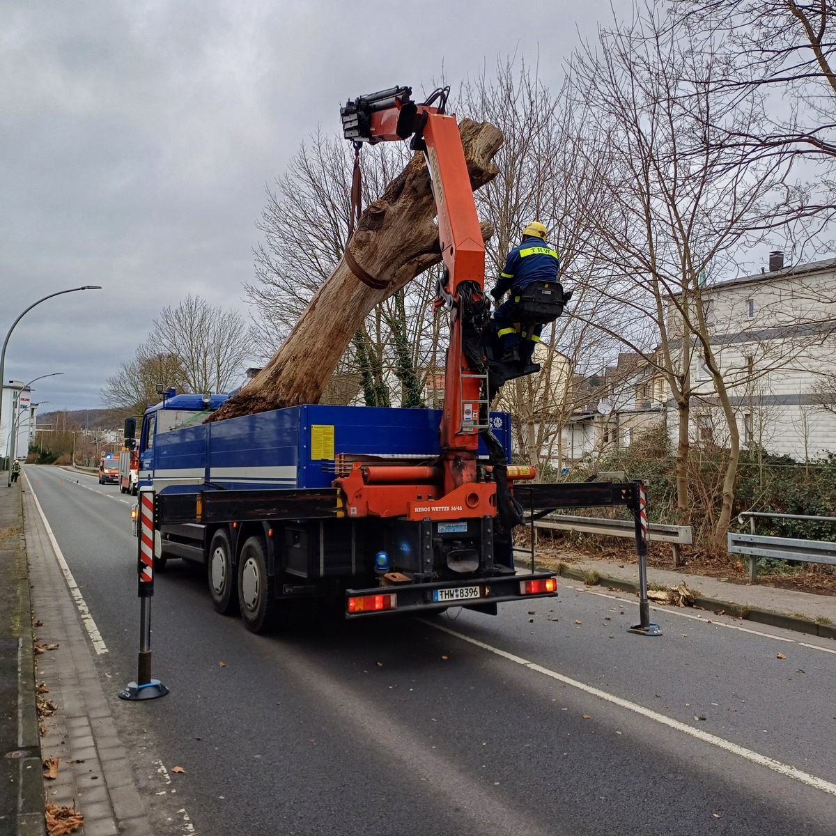 FW-EN: Wetter - weitere zwei Einsätze an Neujahr