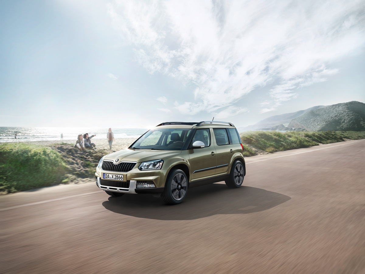 Sondermodell SKODA Yeti Adventure: Reichhaltige Serienausstattung und Abenteurer-Look (FOTO)