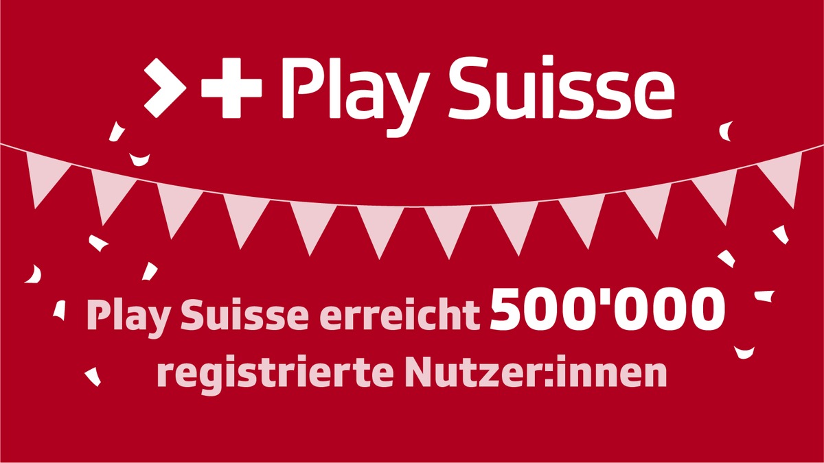 Play Suisse knackt die 500&#039;000-Abonnenten-Marke