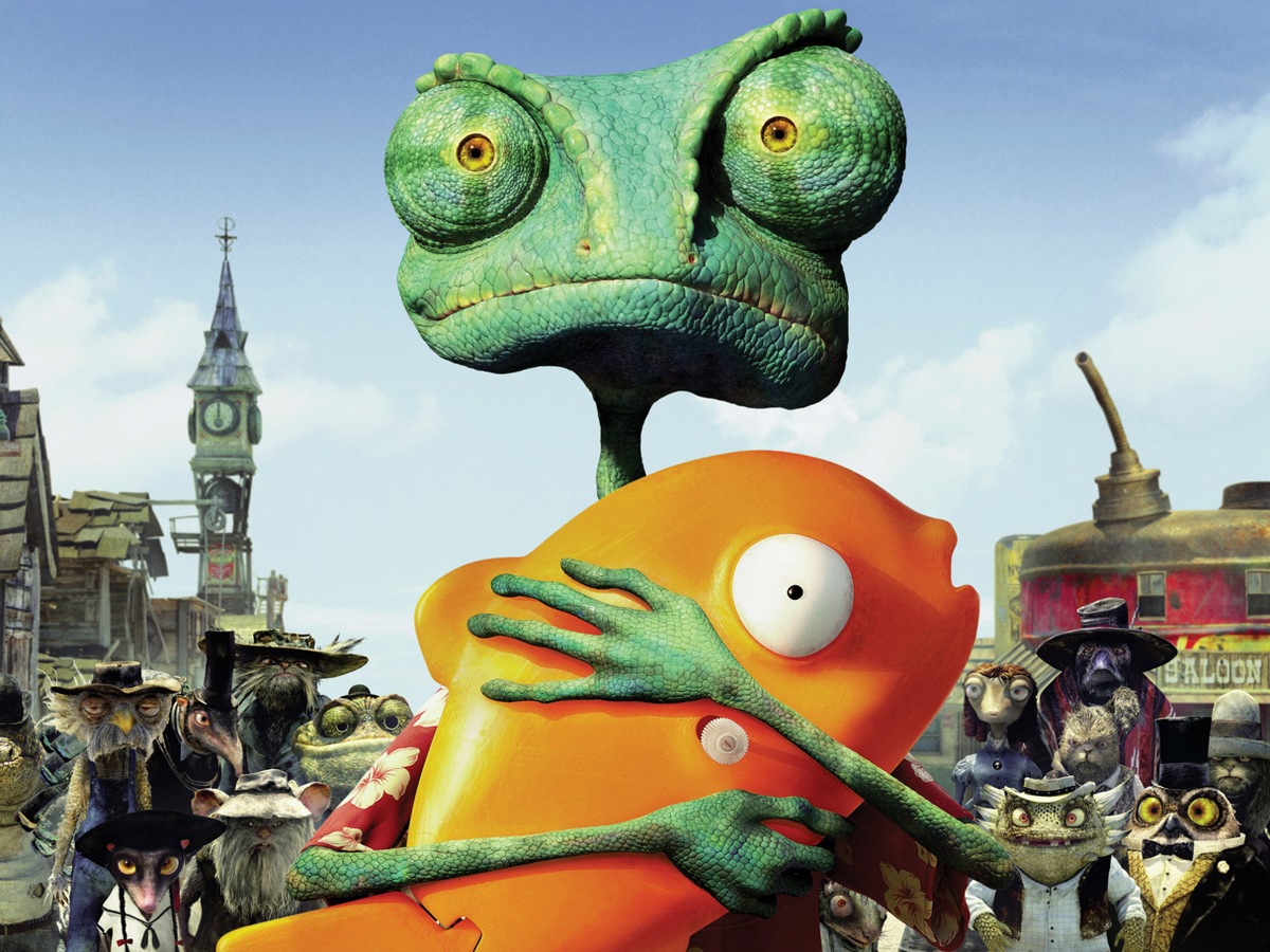 Für eine Handvoll Wasser: SAT.1 zeigt OSCAR®-prämierten  Animationsfilm &quot;Rango&quot; am Samstag (BILD)