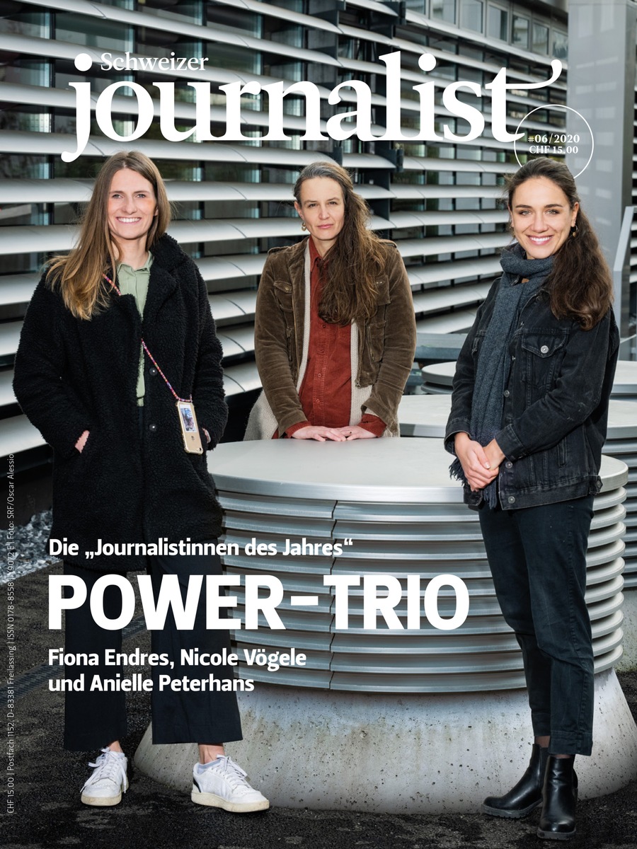 2020 in der Schweiz fast nur &quot;Journalistinnen des Jahres&quot;